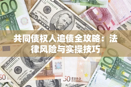 武汉共同债权人追债全攻略：法律风险与实操技巧