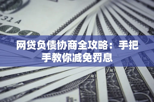 武汉网贷负债协商全攻略：手把手教你减免罚息