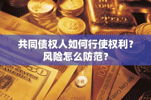 武汉共同债权人如何行使权利？风险怎么防范？
