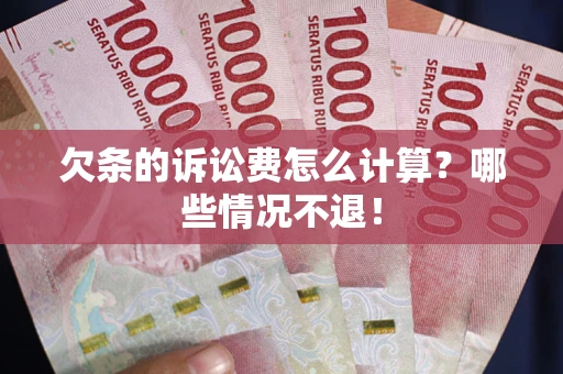 武汉欠条的诉讼费怎么计算?哪些情况不退! 武汉欠条的诉讼费怎么计算?哪些情况不退!