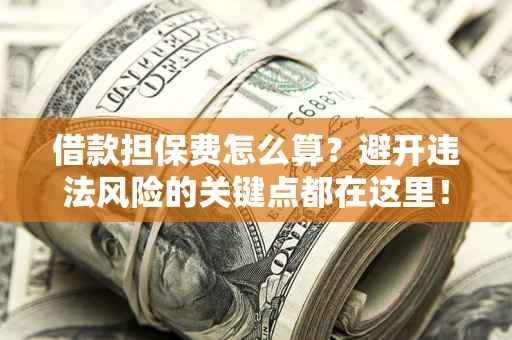 武汉借款担保费怎么算？避开违法风险的关键点都在这里！
