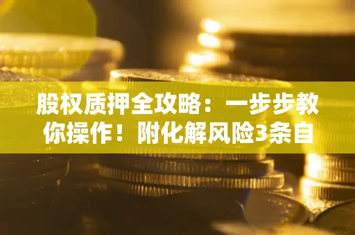 武汉股权质押全攻略：一步步教你操作！附化解风险3条自救法则
