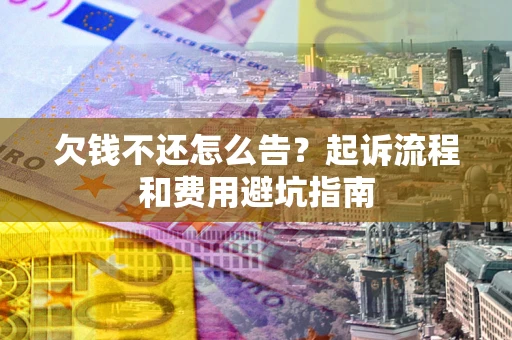 武汉欠钱不还怎么告?起诉流程和费用避坑指南 武汉欠钱不还怎么告?起诉流程和费用避坑指南