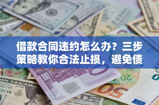 武汉借款合同违约怎么办？三步策略教你合法止损，避免债务危机升级